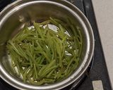 サツマイモの茎の佃煮作り方3写真