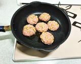 大豆入り照り焼きつくね♡作り方4写真