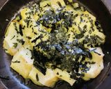 レンジ2分で！のりのり餅チーズピザ♡作り方5写真