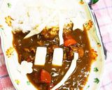 カレーが美味しくなる　りんごの砂糖水使用作り方3写真