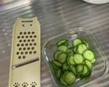 （改）超うまい。もずくきゅうりかんたん酢作り方1写真