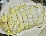 白菜とハムのカレー煮作り方1写真