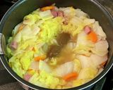 白菜とハムのカレー煮作り方7写真
