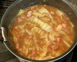 白菜とハムのカレー煮作り方8写真