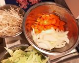 キャベツメインのコクコク低温野菜炒め作り方1写真