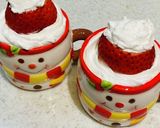 コップで簡単！クリスマスケーキ作り方10写真