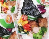 明日のお弁当は揚げ餃子弁当♪作り方4写真