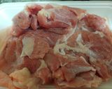 鶏のディアボラ風キノコのクリームソース作り方1写真
