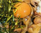 豚こまぎれ肉●赤ワインを使う豚生姜焼き丼作り方2写真
