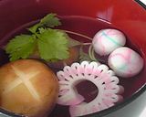 簡単美味 ☆ お祝い行事に彩りおすまし作り方5写真