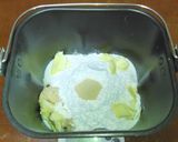 HBで！さつまいもとゴマのもちもち食パン作り方1写真