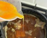 モリンガ、豆腐、卵、ワカメの味噌汁作り方5写真