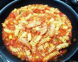 超簡単！ショートパスタのトマト煮込み！作り方11写真