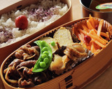すき焼き弁当☆牛肉とえのき☆おにぎり作り方5写真