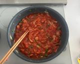 ツナとチーズのトマトパスタ作り方3写真