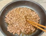 【楽めし】ひき肉もやし作り方2写真