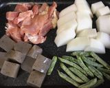 給食の「鶏肉と大根のべっこう煮」♡染みる作り方1写真