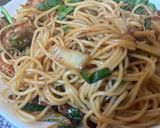 スパゲティ・鶏肉と白菜の中華炒め作り方7写真