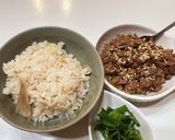 イケる！柿炊き込みご飯のトッピング♪作り方7写真