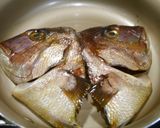 フライパンで簡単！鯛のかぶと煮作り方3写真
