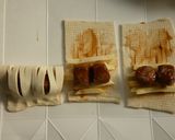 ミートボールとフライドポテトのパイ作り方3写真