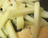 塩茹で●あっさりポテチーズの前菜温サラダ作り方1写真