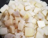 里芋でほっこりの炊き込み御飯作り方2写真
