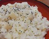 里芋でほっこりの炊き込み御飯作り方3写真