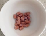 簡単美味しい!ポークビッツおにぎり作り方1写真