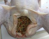 丸鶏のクリスマスチキン(黒ビール煮)作り方3写真