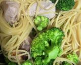 簡単　めかじきブロッコリーパスタ作り方6写真