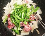 ✧豚肉と大根ピーマンの味噌炒め✧作り方4写真