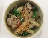 ✧豚肉と大根ピーマンの味噌炒め✧作り方6写真