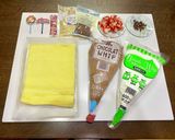 調理実習 ブッシュドノエル作り方1写真