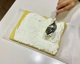 調理実習 ブッシュドノエル作り方4写真