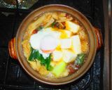 【ひとり鍋】塩麹に漬けた鶏肉の麻辣土鍋作り方8写真