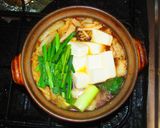【ひとり鍋】塩麹に漬けた鶏肉の麻辣土鍋作り方7写真