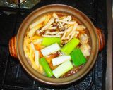 【ひとり鍋】塩麹に漬けた鶏肉の麻辣土鍋作り方6写真