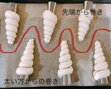 純白!白コロネ☆inオレオクリーム作り方9写真