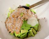 かんたん美容食!アボカドさば納豆作り方3写真