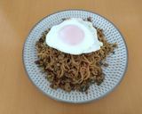 残った餃子の具でお手軽ランチ♪作り方4写真