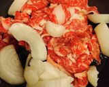 すき焼き丼作り方1写真