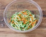 ☆簡単☆鶏ささみとお野菜のごまマヨ和え作り方2写真