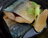 煮さばのネギ風味〜♪作り方4写真