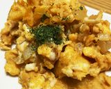 5分で出来る☆オニオンスクランブルエッグ作り方5写真