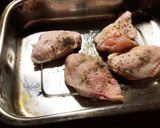 鶏肉のオーブン焼き　レモン風味作り方1写真