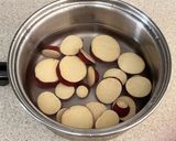 さつまいものハチミツレモン煮作り方1写真