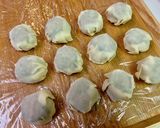 カリっじゅわ〜✨餃子の皮で『焼き小籠包』作り方10写真