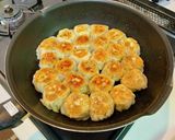 カリっじゅわ〜✨餃子の皮で『焼き小籠包』作り方14写真