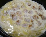 簡単！クリームパスタ☆シュクメルリ作り方5写真